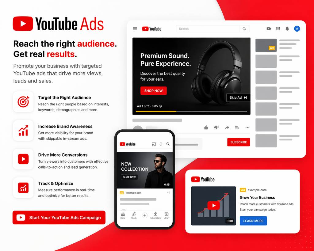YouTube Ads Management