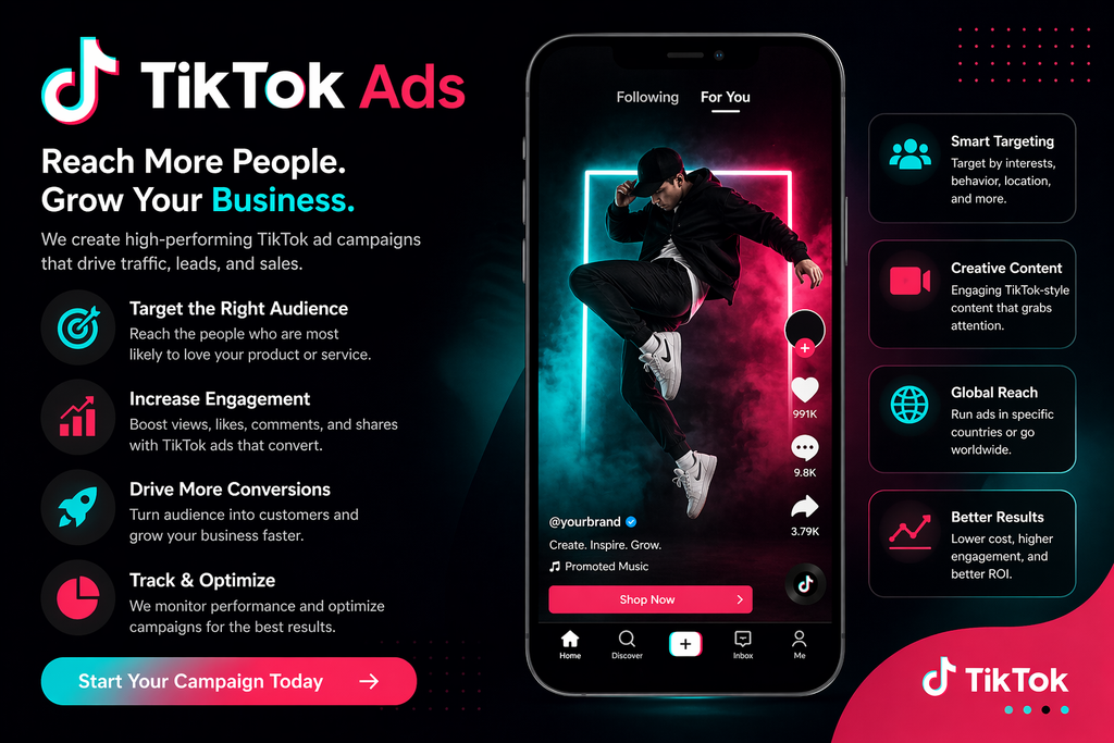 TikTok Ads Campaign (Video Promotion